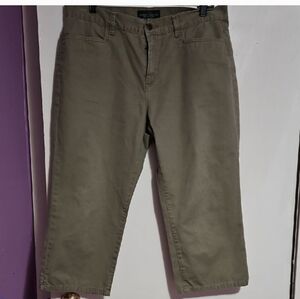 Ralph Lauren Women's Tan Capris